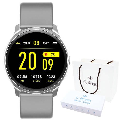 Smartwatch G. Rossi SMS FB SW010-9 silver/gray 