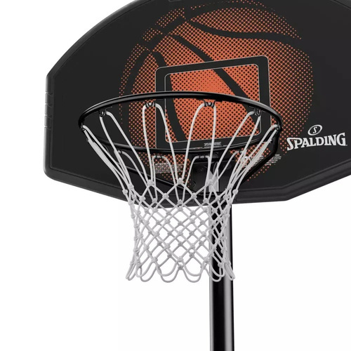 Spalding Highlight 44" Composite Portable Basketball Hoop + Nike Ball