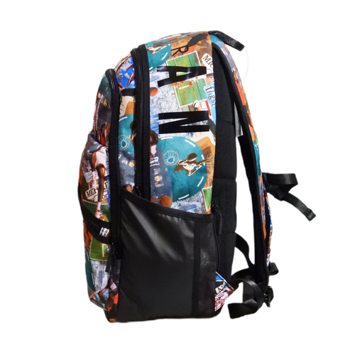 Sports backpack Air Jordan Jam Air Patrol Backpack for school universal multicolored - MA0924-K5T