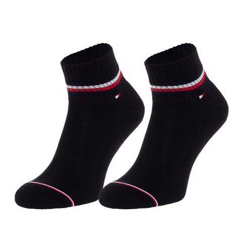 Tommy Hilfiger Socks Men Iconic Quarter 2-pack - 100001094-200