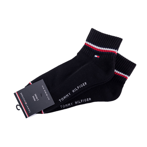 Tommy Hilfiger Socks Men Iconic Quarter 2-pack - 100001094-200