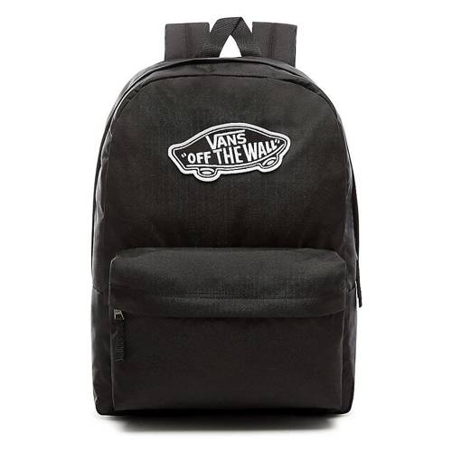 VANS Realm Backpack VN0A3UI6BLK + Custom Red Rose