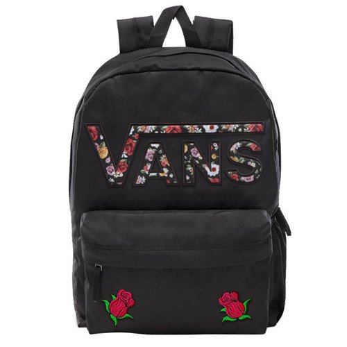 VANS Realm Backpack - VN0A3UI8YGL 004 - Custom Pink Roses