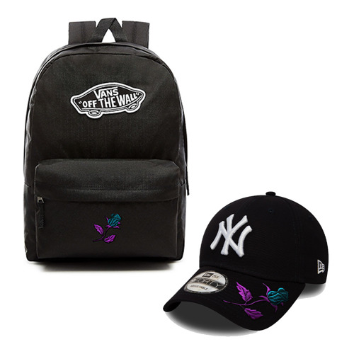 Vans Realm Backpack + New York 9FORTY New York Yankees Snapback