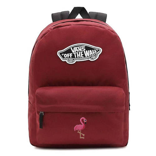 Vans Realm Backpack Red - VN0A3UI6J511 Custom flamingo