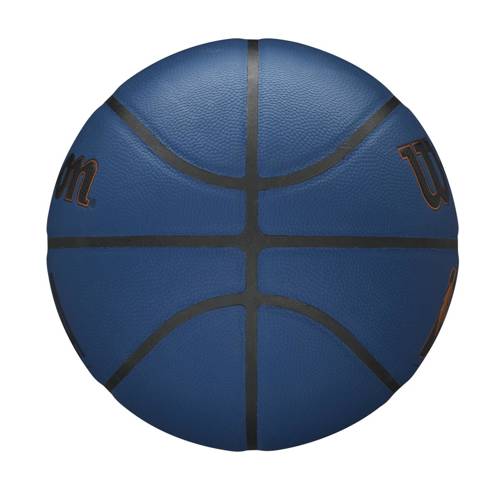 Wilson NBA FORGE Plus Navy Indoor / Outdoor Basketball - WTB8102XB07