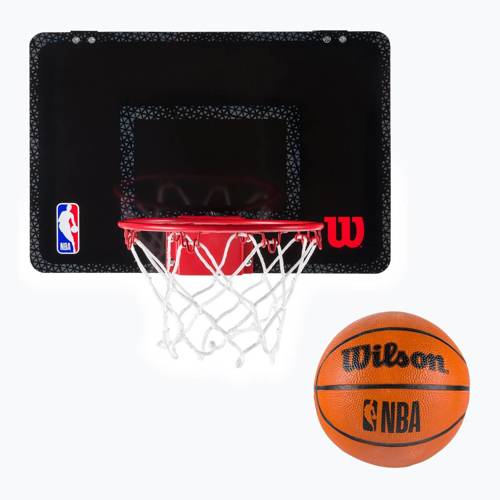 Wilson NBA Forge Team Hoop Mini Basketball Set - WTBA3001FRGNBA