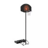 Spalding Highlight 44" Composite Portable Basketball Hoop + Nike Ball