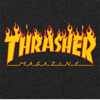 Thrasher Girl Flame Logo Racerback BLK Tank