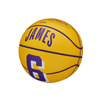 Wilson NBA LeBron James Los Angeles Lakers Mini Basketball Ball - WZ4007201XB