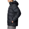 Men's black winter jacket Columbia Fivemile Butte II Hooded Jacket - WX6004-010