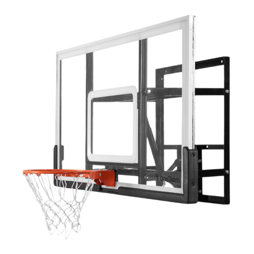 Zestaw do koszykówki OneTeam BB180AP – regulowana tablica 180x105 cm z profesjonalną obręczą