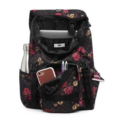 Vans Ranger Botanical Check Backpack - VN0A3NG2UWX + Bag + Pencil Pouch