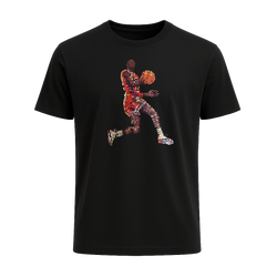 Men's sports T-shirt Jordan Flight Black - FN6000-010