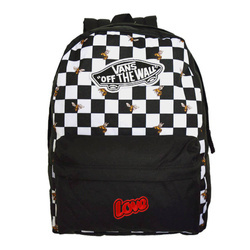 VANS Realm Bee Checkerboard Custom Love - VN0A3UI6YZT