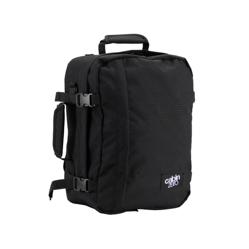 CabinZero Classic 2w1 28L Backpack black + Custom Lama