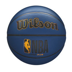 Wilson NBA FORGE Plus Navy Indoor / Outdoor Basketball - WTB8102XB07