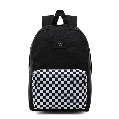 VANS New Skool Checkerboard Backpack-VN0002TL2OB + Pencil Pouch + Benched Bag