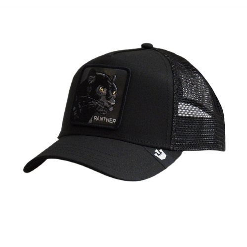 Goorin Bros. The Panther Full Black Trucker Cap - 101-1663-BLK