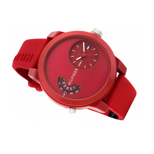 Tommy Hilfiger Casual Denim Red Watch - 1791557