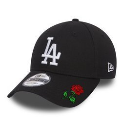 New Era 9FORTY MLB Los Angeles Dodgers Strapback Custom Rose - 11405493
