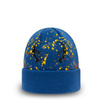 New Era Paint Splat Blue Cuff Superman Winter Hat - 60141866