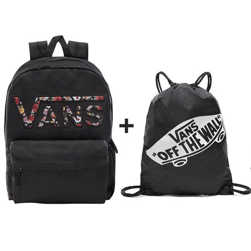 VANS Realm Backpack - VN0A3UI8YGL 004 + VANS Benched Bag