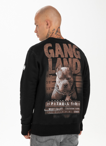Pit Bull West Coast Crewneck Mugshot Men's Sweatshirt Black - 110006900