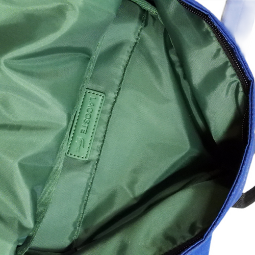 Urban backpack Lacoste S for school casual blue - NH2677NE 