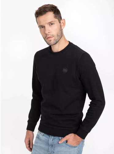 Pit Bull West Coast Tanbark Crewneck Men's Sweatshirt Black - 111008900