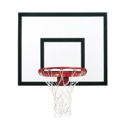  Sure Shot 170.1 Lamin Basketball Backboard + Sure Shot 270 Heavy Duty Flex Basketball Rim