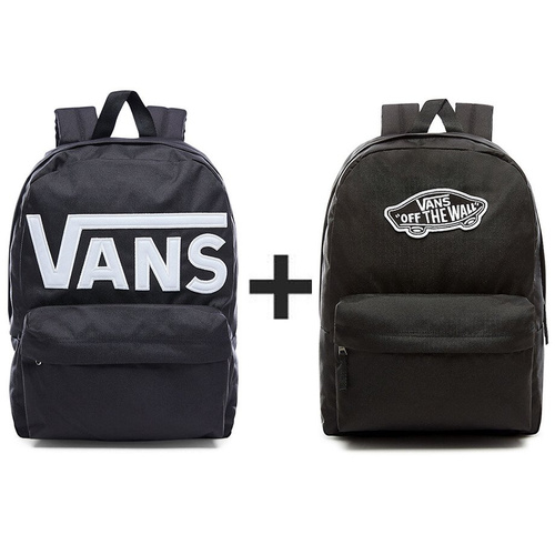 VANS Old Skool II Backpack - VN000ONIY28-813 + VANS Realm Backpack | VN0A3UI6BLK