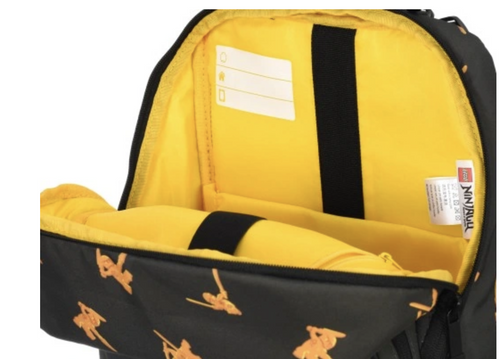 Children's school backpack for kindergarten red black 18L Lego Ninjago Red Lloyd  - 20222-2302
