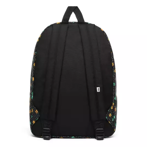  Vans Realm Classic Polka Ditsy Backpack Custom Gold Rose - VN0A3UI7VCY