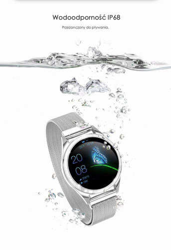 Zegarek Smart Watch G.RSWBF2-4D2-2  r.gold/black