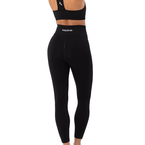 Women's sports leggings Push up high-waisted  black Carpatree Blaze  - C-BSC