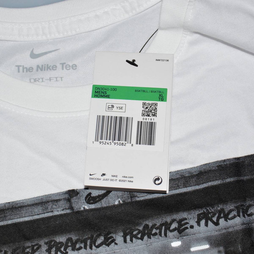 Nike Dri-Fit OC Photo T-shirt White - DN3041-100