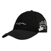 Karl Lagerfeld Paris Black Adjustable Cap with pins - L5WH7947 blk