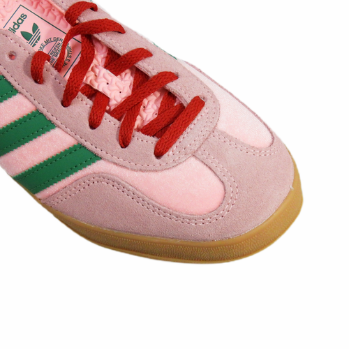 Adidas Gazelle Indoor W "Glow Pink Court Green" Women's Shoes - JI2713