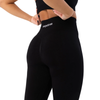 Women's sports leggings Push up high-waisted  black Carpatree Blaze  - C-BSC