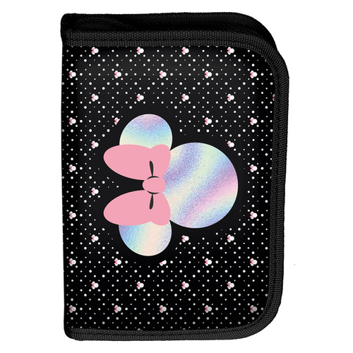 PASO x Minnie Mouse Pencil Case without Equipment Black Holo - DM23VV-P001BW