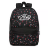 Vans Realm Beauty Floral Black Backpack - VN0A3UI6ZX3 + Pencil Pouch