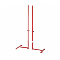 Certified high jump posts on a stable steel base - 858-100