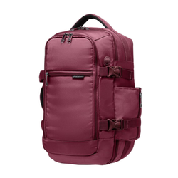 Airplane cabin backpack Puccini RFID Easy Pack Collection 18L Burgundy - PM90171-3B