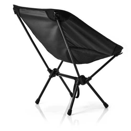 METEOR Schelp Folding Tourist Chair Black - 16553
