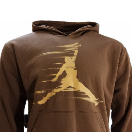 Air Jordan MVP Fleece Hoodie Brown - FV7227-223