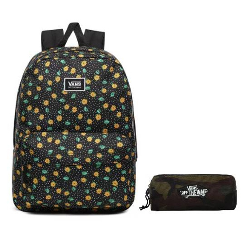  Vans Realm Classic Polka Ditsy Backpack - VN0A3UI7VCY