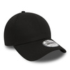 New Era 9FORTY Plain Flag Blank Collection Black Cap - 11179866