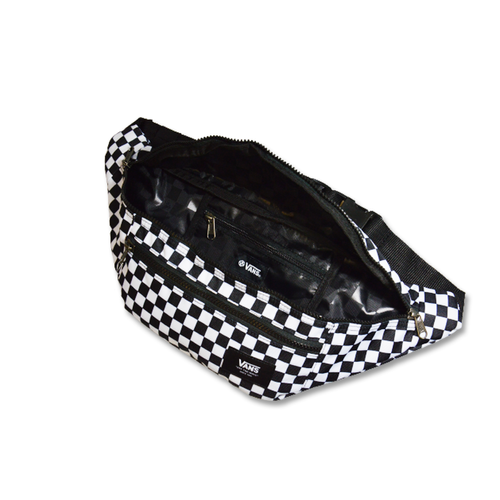 Vans Ward Cross Body Checkerboard Black/White - VN0A2ZXXHU01