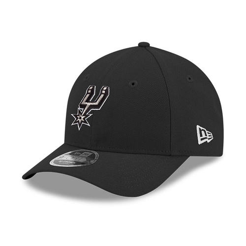New Era 9FORTY NBA San Antonio Spurs M-Crown Black Snapback Cap - 60755485